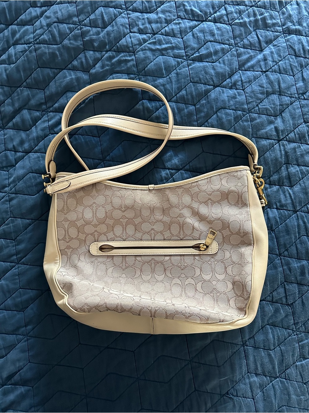 Coach Soft Tabby Hobo in Signature Jacquard Shoulder Bag